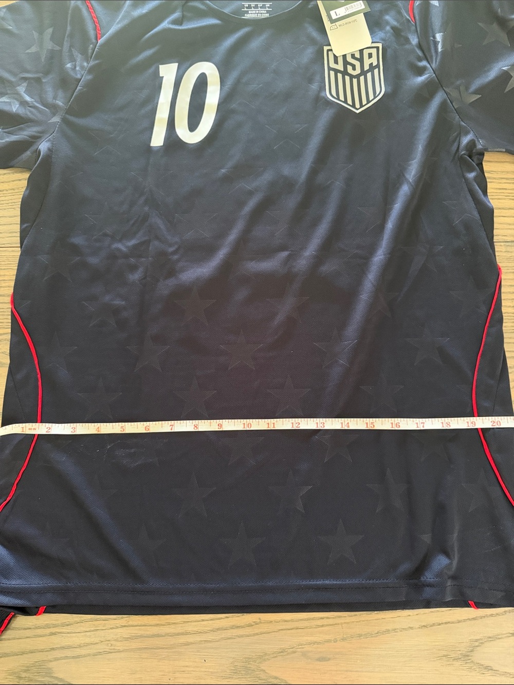 Pulisic #10 Navy Mens Soccer Jersey and Shorts - USA - Picture 10 of 12